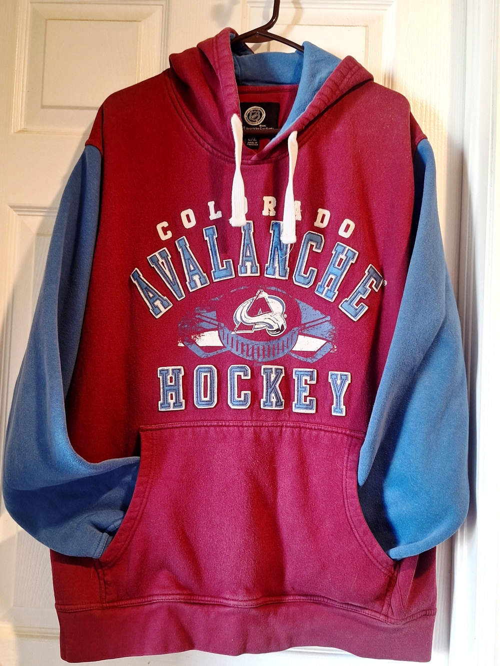 Vintage Sweatshirt Hoodie Colorado Avalanche 90s